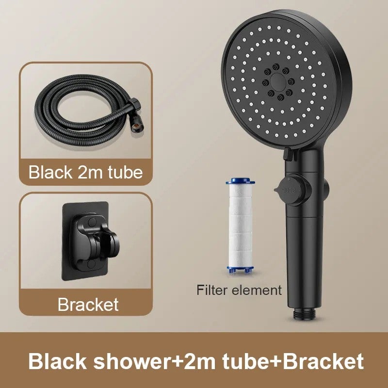 Bluejw Shower Filter Head - High Pressure Shower Head Water Filtration System - Showerhead Filters for Hard Water & Chlorine Removal - Image 1